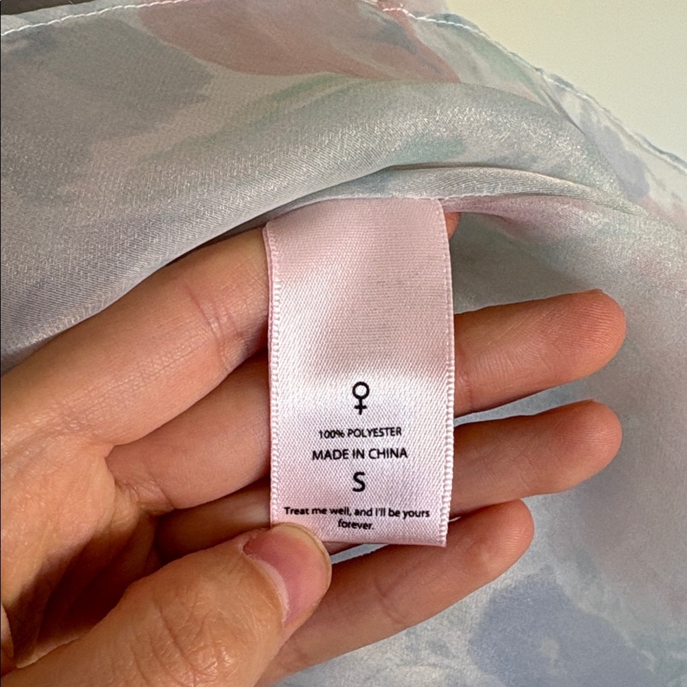 Selkie The Watercolor Rosebud Dress Small - Picture 5 of 8